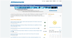 Desktop Screenshot of en.acnnewswire.com